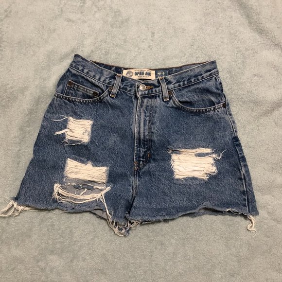 GAP Pants - Cut Off Blue Jeans